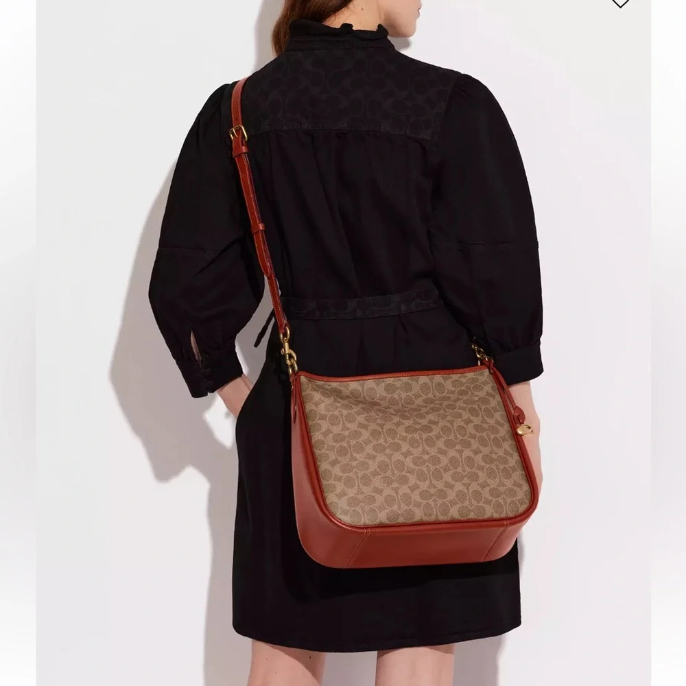 Coach signature coated